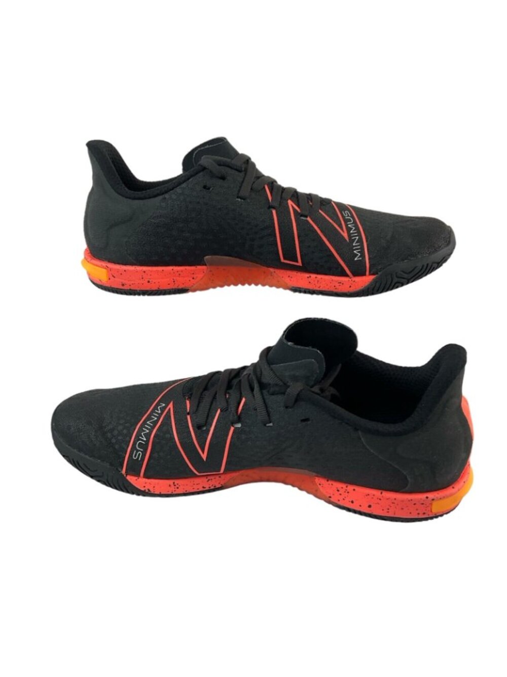 New Balance Shoes Mens Sz 8.5 Minimus TR BOA Training Blacktop with Blaze Orange - Picture 5 of 13
